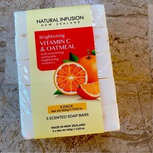 Beauty Co New Zealand Brightening Vitamin C Oatmeal Soap